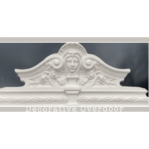  Victorian External Door Pediment Ornament 915mm