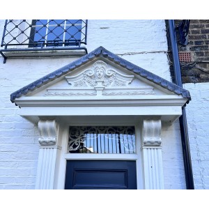  Victorian External Door Pediment Ornament 915mm