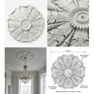 Separate  Acanthus Leaf 780mm dia