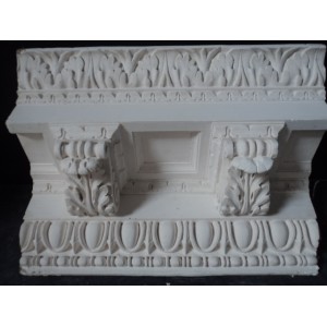 Enriched Block Cornice 255mm Drop