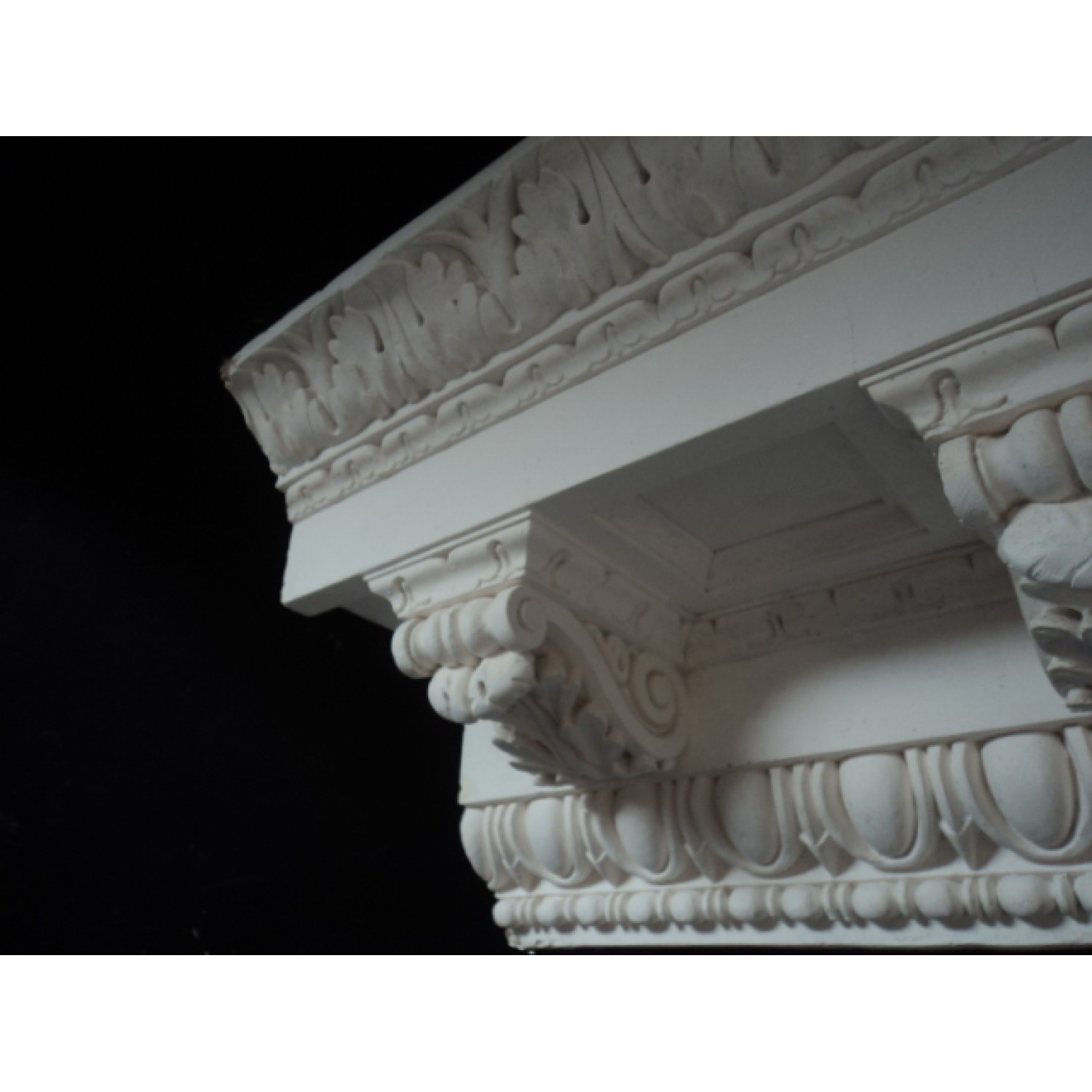 Enriched Block Cornice 255mm Drop