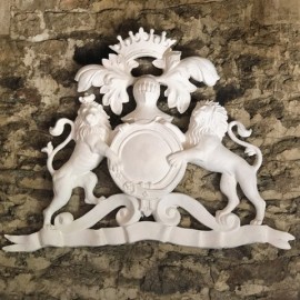 Heraldic Lion Crest 